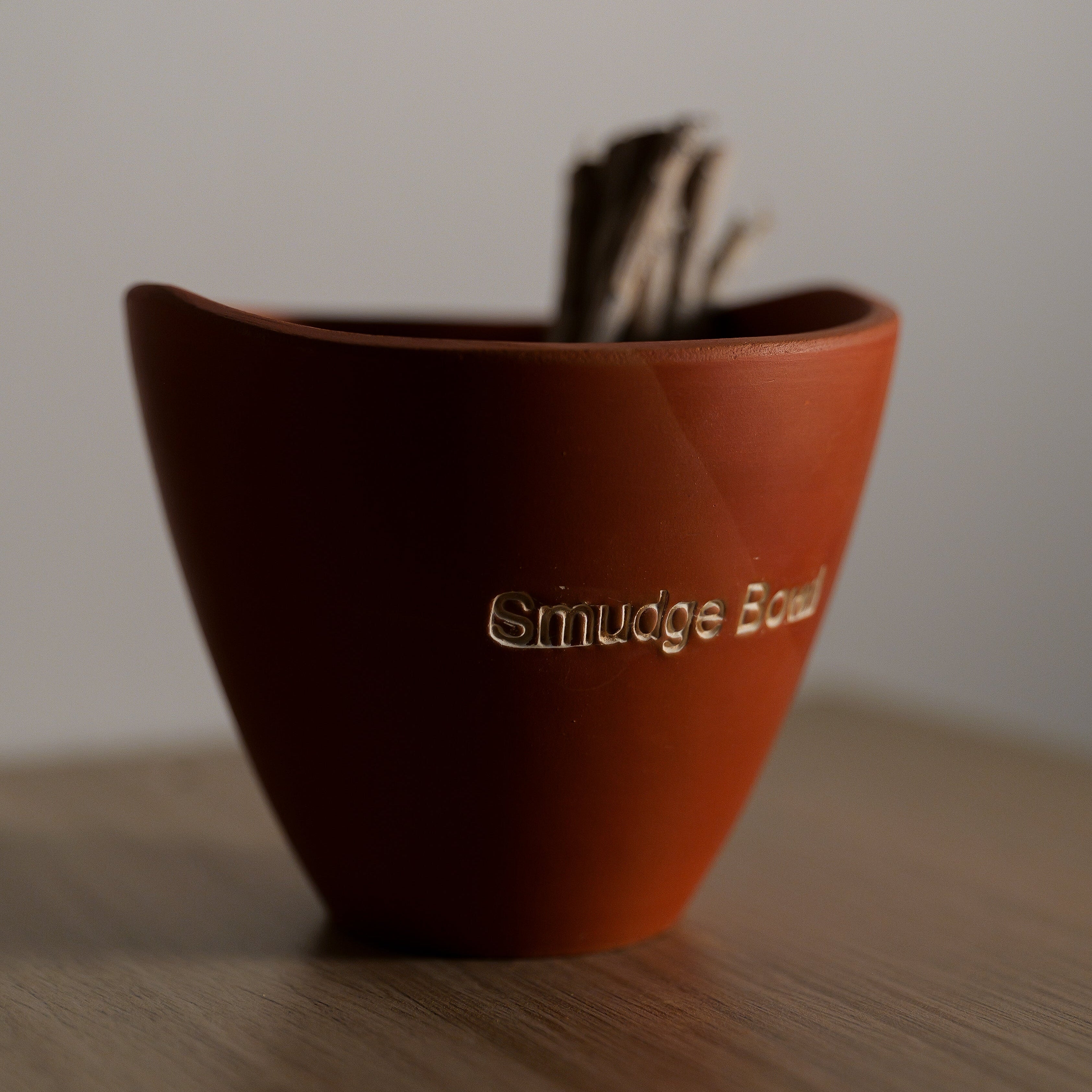 Natural Terracotta Smudge Bowl