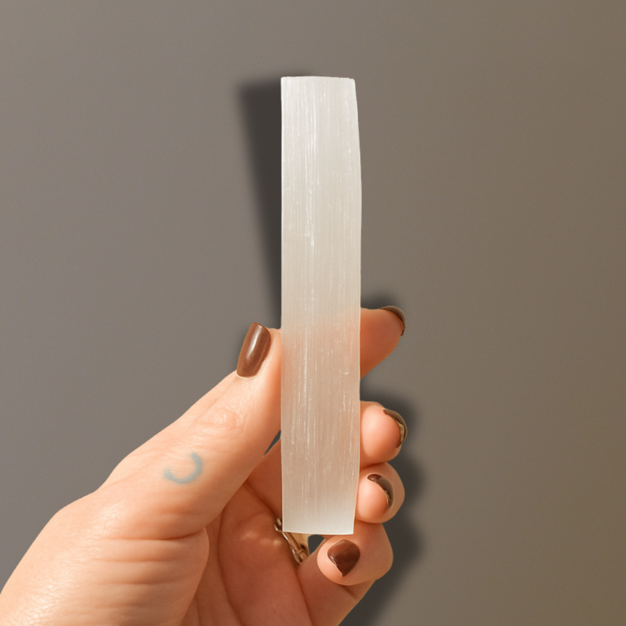 Natural Selenite Wand (10cm)