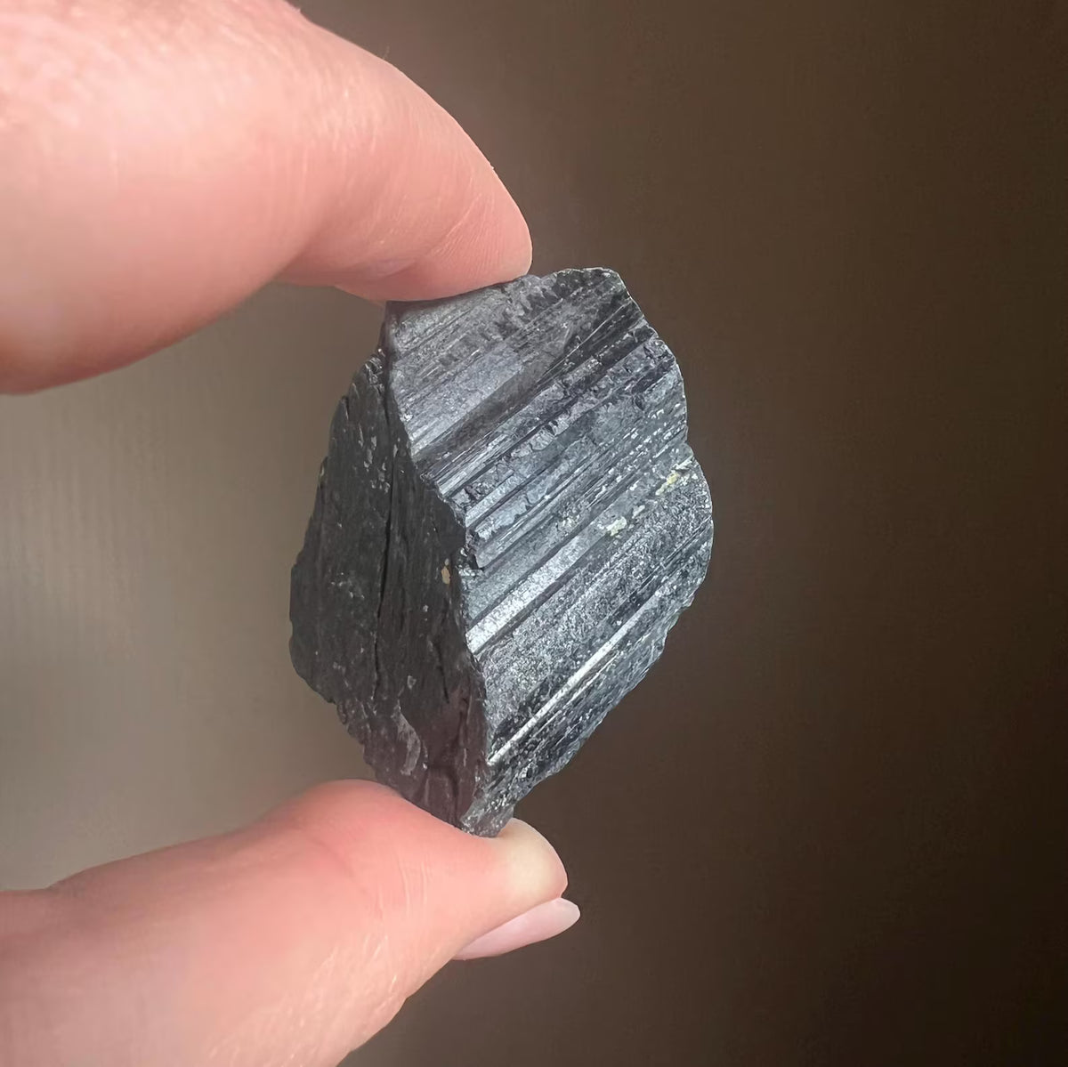 Raw Black Tourmaline Crystal