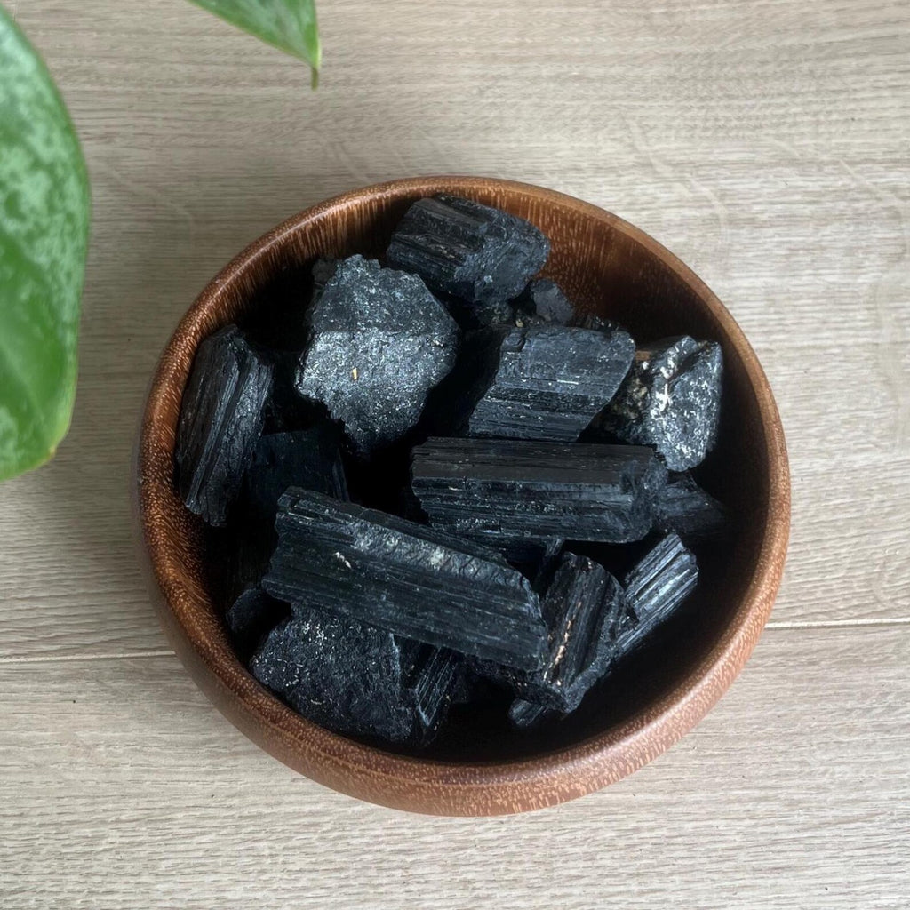 Raw Black Tourmaline Crystal